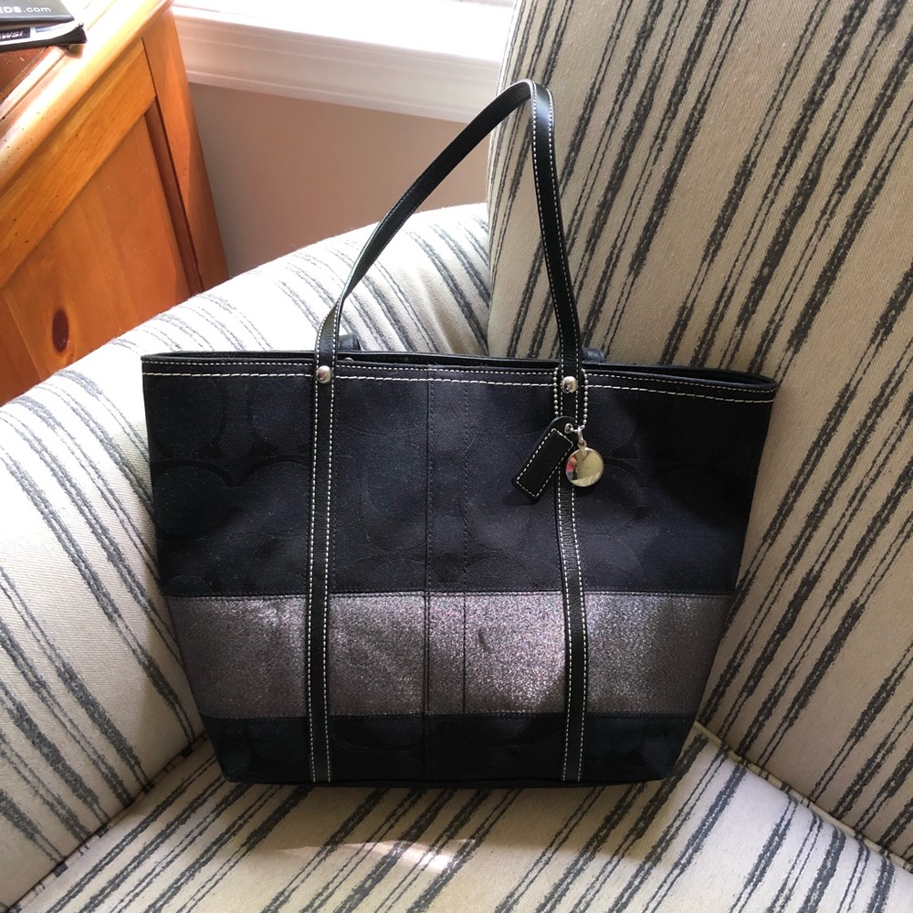 SOLD Authentic Black Coach bag